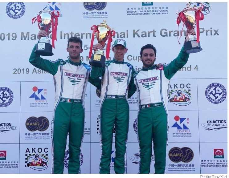 Tony Kart Shifters dominate the Macau International Kart Grand Prix