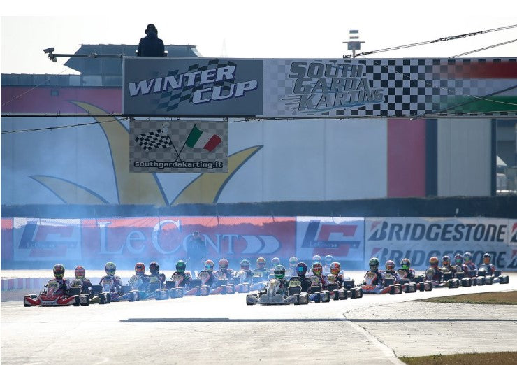 Lonato Winter Cup – Saturday- Longhi (Birel/ART), Palomba (Birel/ART), and Puhakka (Tony Kart) top three in KZ2!