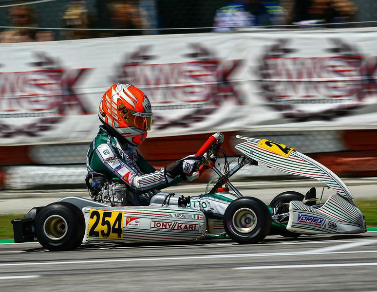 Tony Kart ready for the last round of The Champions Of The Future