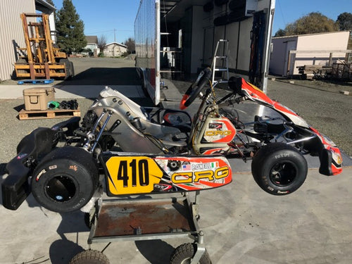 2017 CRG Road Rebel 125 Shifter Kart Rolling Chassis