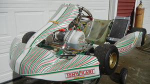 2018 OTK Tony Kart fit with 125 Vortex ROK Shifter Engine