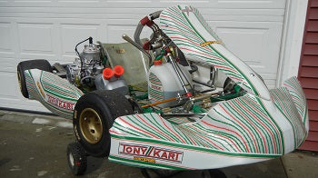 2018 OTK Tony Kart fit with 125 Vortex ROK Shifter Engine