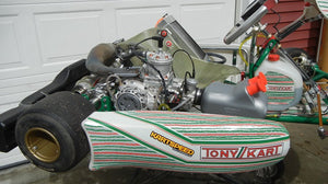 2018 OTK Tony Kart fit with 125 Vortex ROK Shifter Engine
