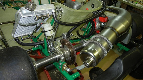 Vortex Rok Vortex ROK GP 125 Single Speed Electric Start Sprint Racing Engine ...