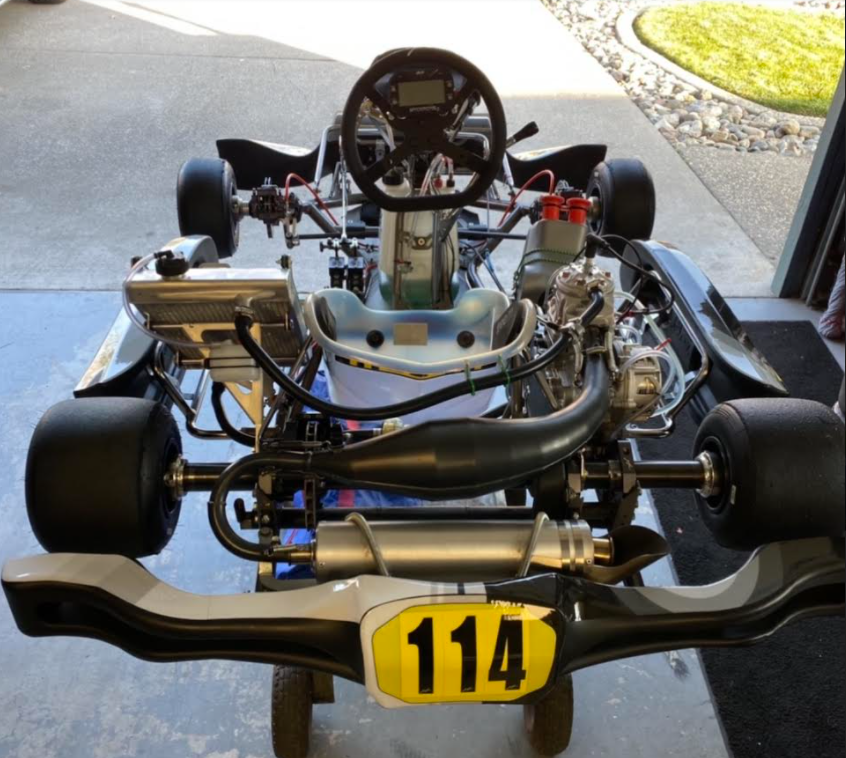 2018 GFC 14-KZ Kart fit with 125 Vortex ROK Shifter Engine – Kartspeed ...